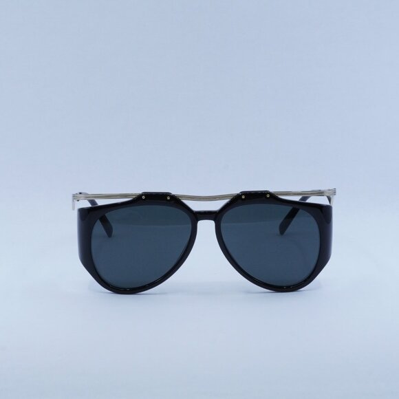 🕶️ New Saint Laurent SLM137 AMELIA 001 Sunglasses - Gold/Black Frame - Picture 2 of 14